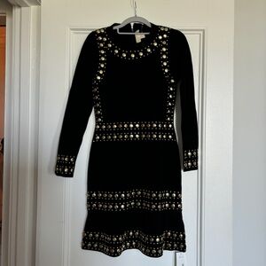 Michael Kors Black Dress with Studs
